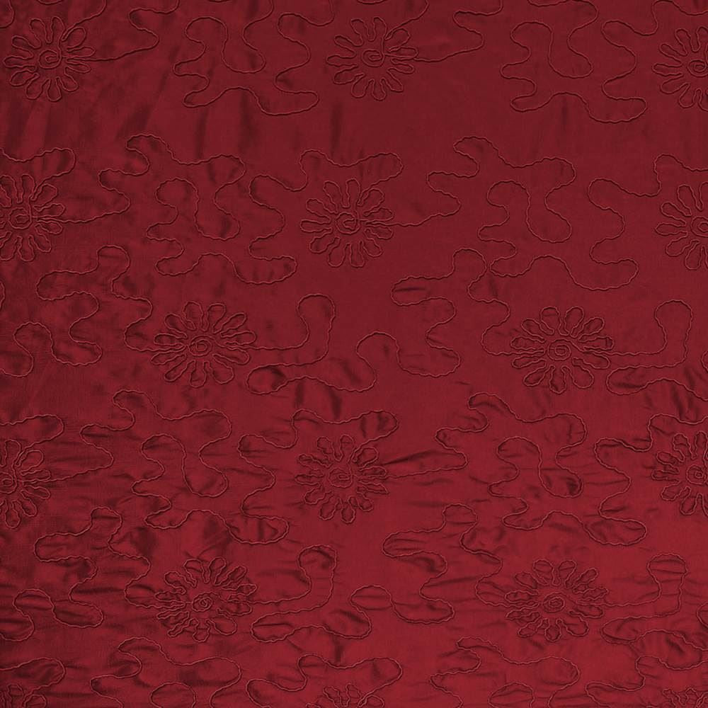 Coquette Wine by Kasmir Fabric 1387 100% Polyester
 CHINA </p><p>Repeat: Horizontal: 9 inches and Vertical: 17 inches 56 - 57 - Fabric Carolina -