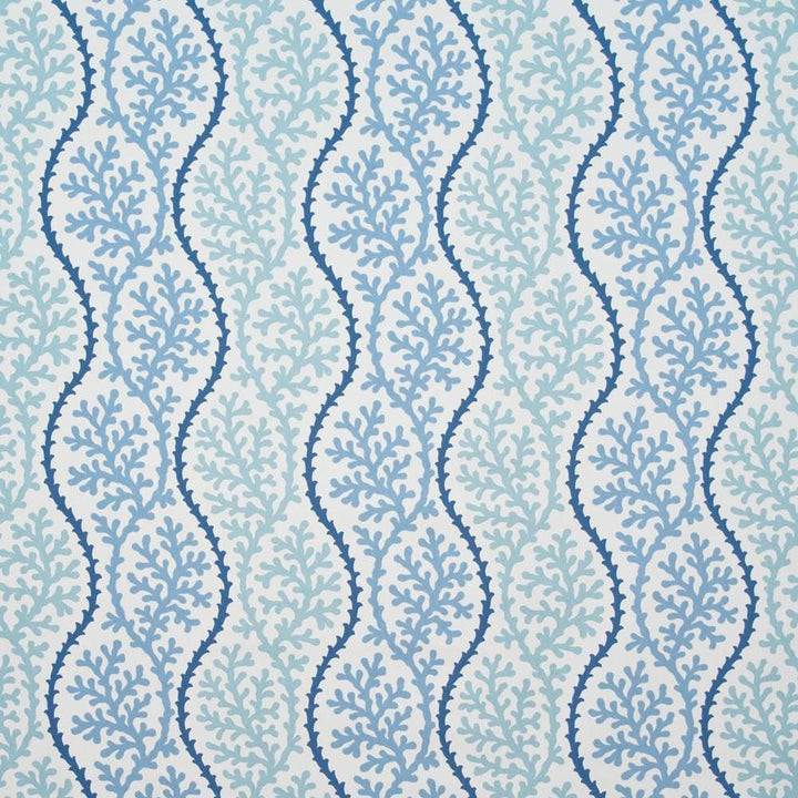 Coral Beach Pacific  by Kasmir Fabric See sample 100% Cotton
 USA 15,000 Wyzenbeek Double Rubs </p><p>Repeat: Horizontal: 13 4/8 inches and Vertical: 13 4/8 inches 54  - Fabric Carolina -