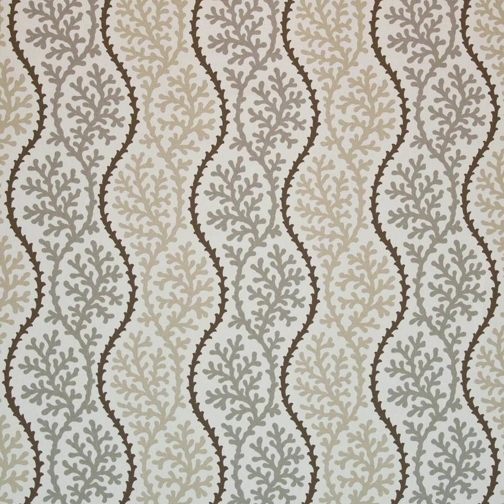 Coral Beach Pebble by Kasmir Fabric 1399 100% Cotton USA 15,000 Wyzenbeek Double Rubs H: 13 4/8 inches, V:13 4/8 inches 54 - Fabric Carolina - Kasmir