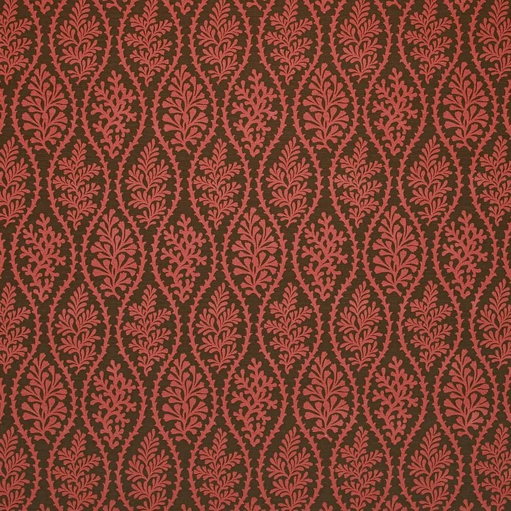 Coral Splendor Clove by Kasmir Fabric 1399 70% Cotton
30% Polyester
 CHINA 12,000 Wyzenbeek Double Rubs Horizontal: 9 4/8 inches and Vertical: 9 7/8 inches 55 - Fabric Carolina -