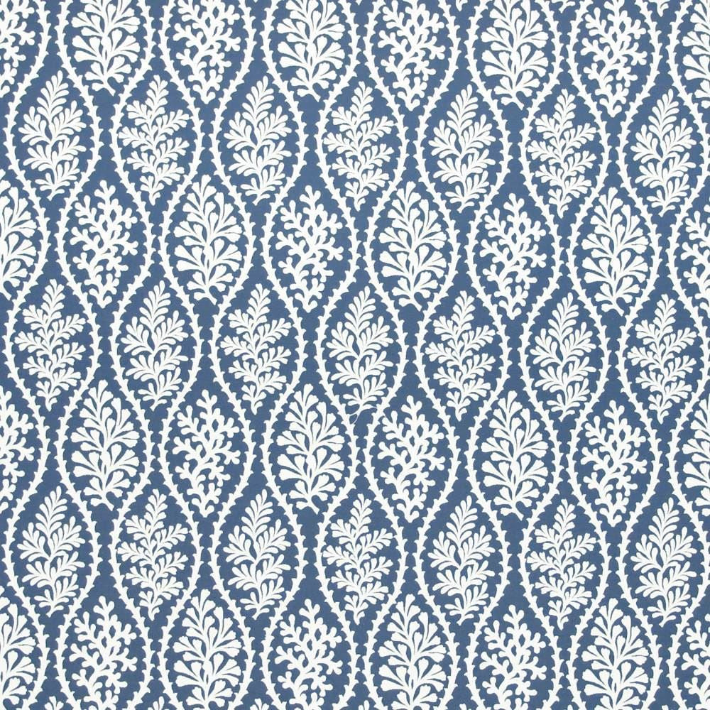 Coral Splendor Navy by Kasmir Fabric 1401 70% Cotton
30% Polyester
 CHINA 12,000 Wyzenbeek Double Rubs Horizontal: 9 4/8 inches and Vertical: 9 7/8 inches 55 - Fabric Carolina -