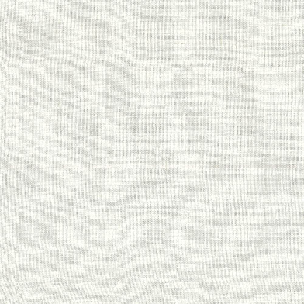Corley White  by Kasmir Fabric See sample 100% Linen
 INDIA Not Tested </p><p>Repeat: Horizontal: N/A and Vertical: N/A 54  - Fabric Carolina -