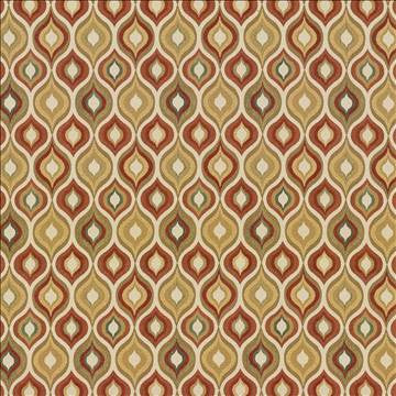 Corsino Persimmon by Kasmir Fabric 5069 100% Polyester CHINA 22,000 Wyzenbeek Double Rubs H: 7 2/8 inches, V: 11 inches 58 - Fabric Carolina - Kasmir