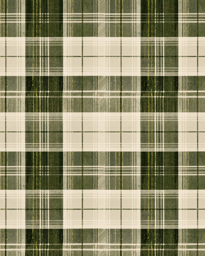 COUNTRYSIDE PLAID Beechnut Wallpaper (WP30010) by Mind The Gap | WP30010 | TRANSYLVANIAN ROOTS | 1 roll x 20.5 x 393.7 in | 0.52m / 20.5in | 10m / 393.7in | 5.20mp | 69cm / 27.1in | Beechnut, Taupe, Yellow | Satin Matte | Paste the wall | 1-roll in a box | Fabric Carolina | https://www.fabriccarolina.com/