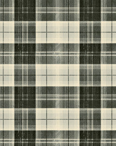 COUNTRYSIDE PLAID Charcoal Wallpaper (WP30011) by Mind The Gap