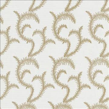 Courtney Flax by Kasmir Fabric 1444 100% Polyester Embroidery Contents 100% Polyester CHINA - H: 11 6/8 inches, V: 14 2/8 inches 109 - 110 - Fabric Carolina - Kasmir