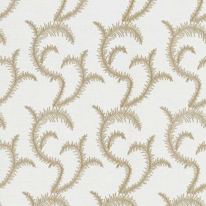 Courtney Flax by Kasmir Fabric 1444 100% Polyester Embroidery Contents 100% Polyester CHINA H: 11 6/8 inches, V:14 2/8 inches 109 - 110 - Fabric Carolina - Kasmir