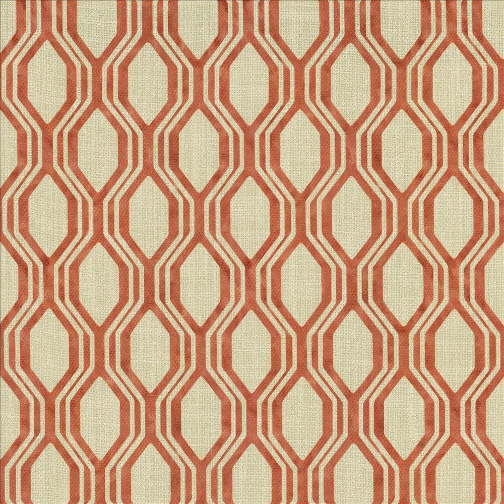 Cousins Papaya by Kasmir Fabric 5146 100% Polyester
 CHINA </p><p>Repeat: Horizontal: 3 4/8 inches and Vertical: 4 4/8 inches 54 - Fabric Carolina -