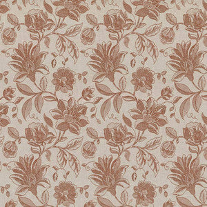 Coventry Floral Paprika by Kasmir Fabric