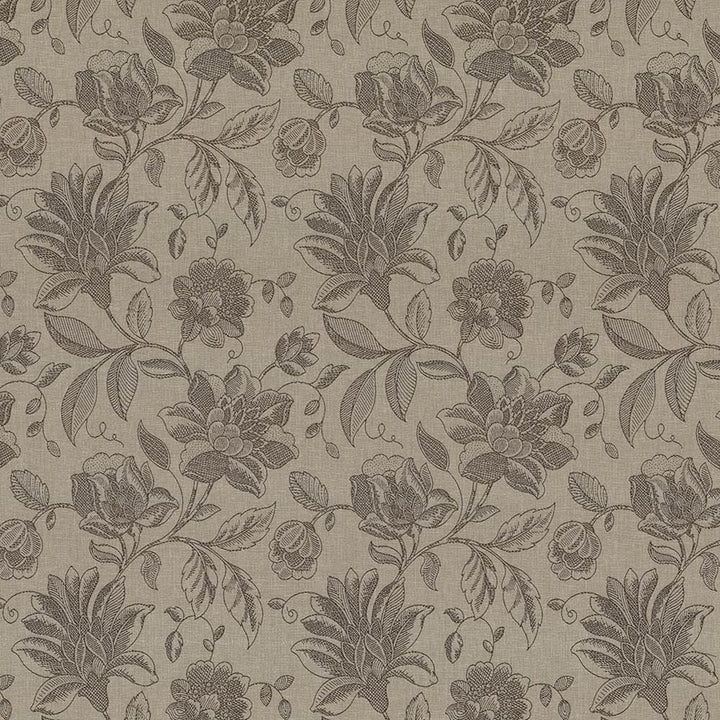 Coventry Floral Patina by Kasmir Fabric 5066 82% Polyester 18% Cotton INDIA 13,000 Martindale Cycles Horizontal: 13 4/8 inches and Vertical: 19 4/8 inches 54 - 56 - Fabric Carolina -