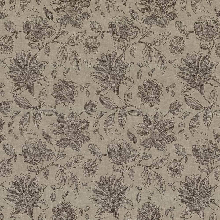 Coventry Floral Patina by Kasmir Fabric 5066 82% Polyester 18% Cotton INDIA 13,000 Martindale Cycles H: 13 4/8 inches, V:19 4/8 inches 54 - 56 - Fabric Carolina - Kasmir