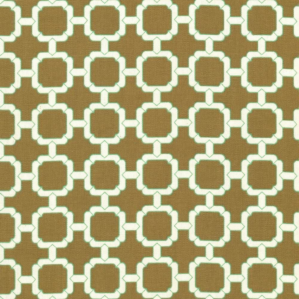 Cozumel Fret Walnut by Kasmir Fabric 5069 100% Cotton
 TURKMENISTAN </p><p>Repeat: Horizontal: 1 7/8 inches and Vertical: 1 7/8 inches 54 - 55 - Fabric Carolina -