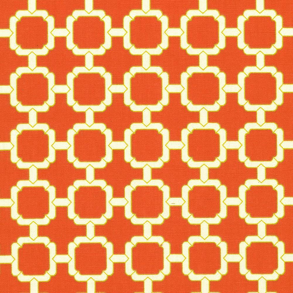 Cozumel Fret Coral by Kasmir Fabric 5017 100% Cotton
 TURKMENISTAN </p><p>Repeat: Horizontal: 1 7/8 inches and Vertical: 1 7/8 inches 54 - 55 - Fabric Carolina -