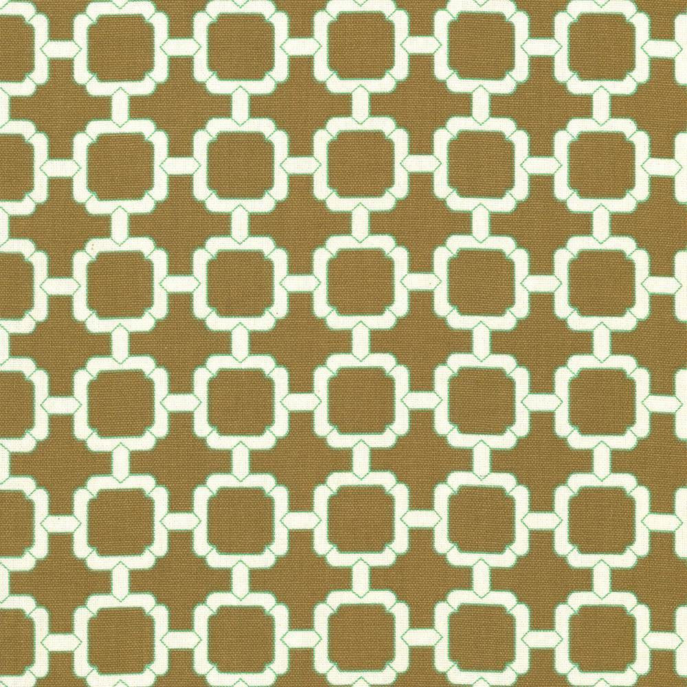 Cozumel Fret Walnut by Kasmir Fabric 5069 100% Cotton
 TURKMENISTAN </p><p>Repeat: Horizontal: 1 7/8 inches and Vertical: 1 7/8 inches 54 - 55 - Fabric Carolina -