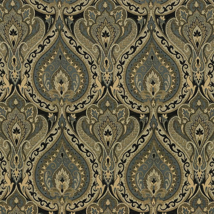 Crescent Court Midas by Kasmir Fabric 8002 54% Rayon
34% Polyester
12% Cotton
 INDIA </p><p>Repeat: Horizontal: 13 4/8 inches and Vertical: 14 6/8 inches 54 - 55 - Fabric Carolina -