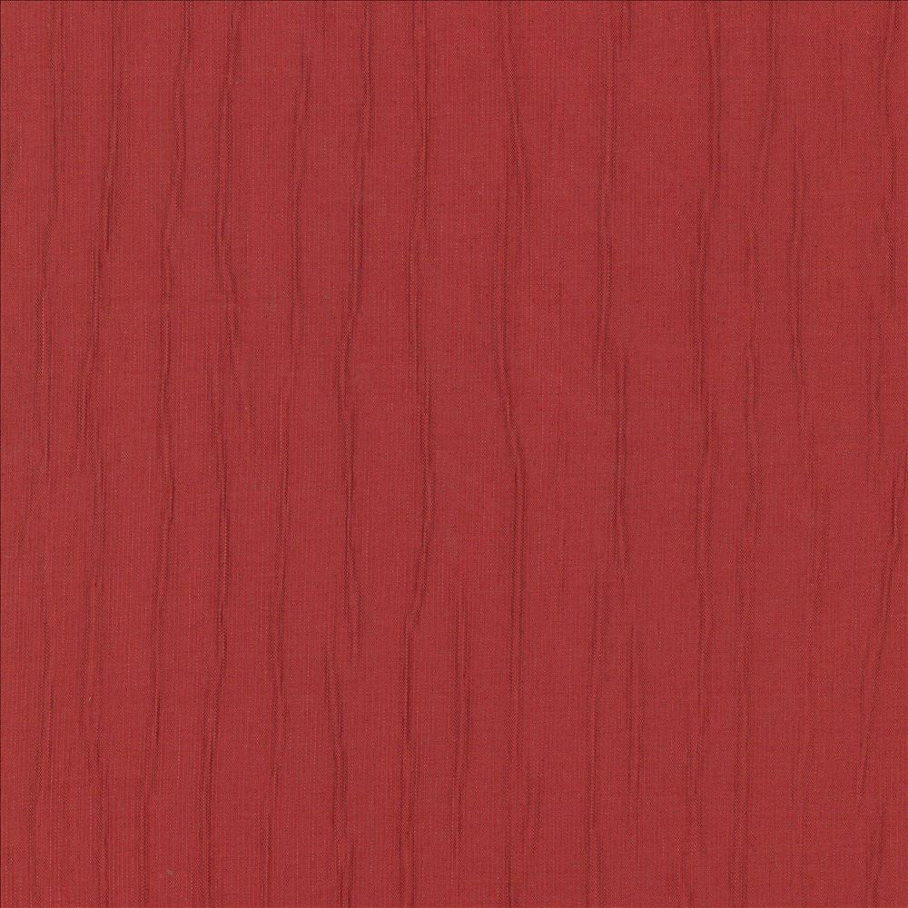 Crinkle Up Cardinal  by Kasmir Fabric See sample 100% Polyester
 CHINA 15,000 Wyzenbeek Double Rubs </p><p>Repeat: Horizontal: N/A and Vertical: N/A 56  - Fabric Carolina -
