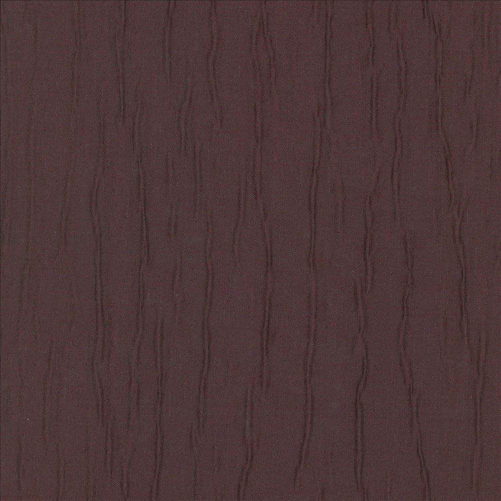 Crinkle Up Eggplant by Kasmir Fabric 5071 100% Polyester
 CHINA 15,000 Wyzenbeek Double Rubs </p><p>Repeat: Horizontal: N/A and Vertical: N/A 56 - Fabric Carolina -