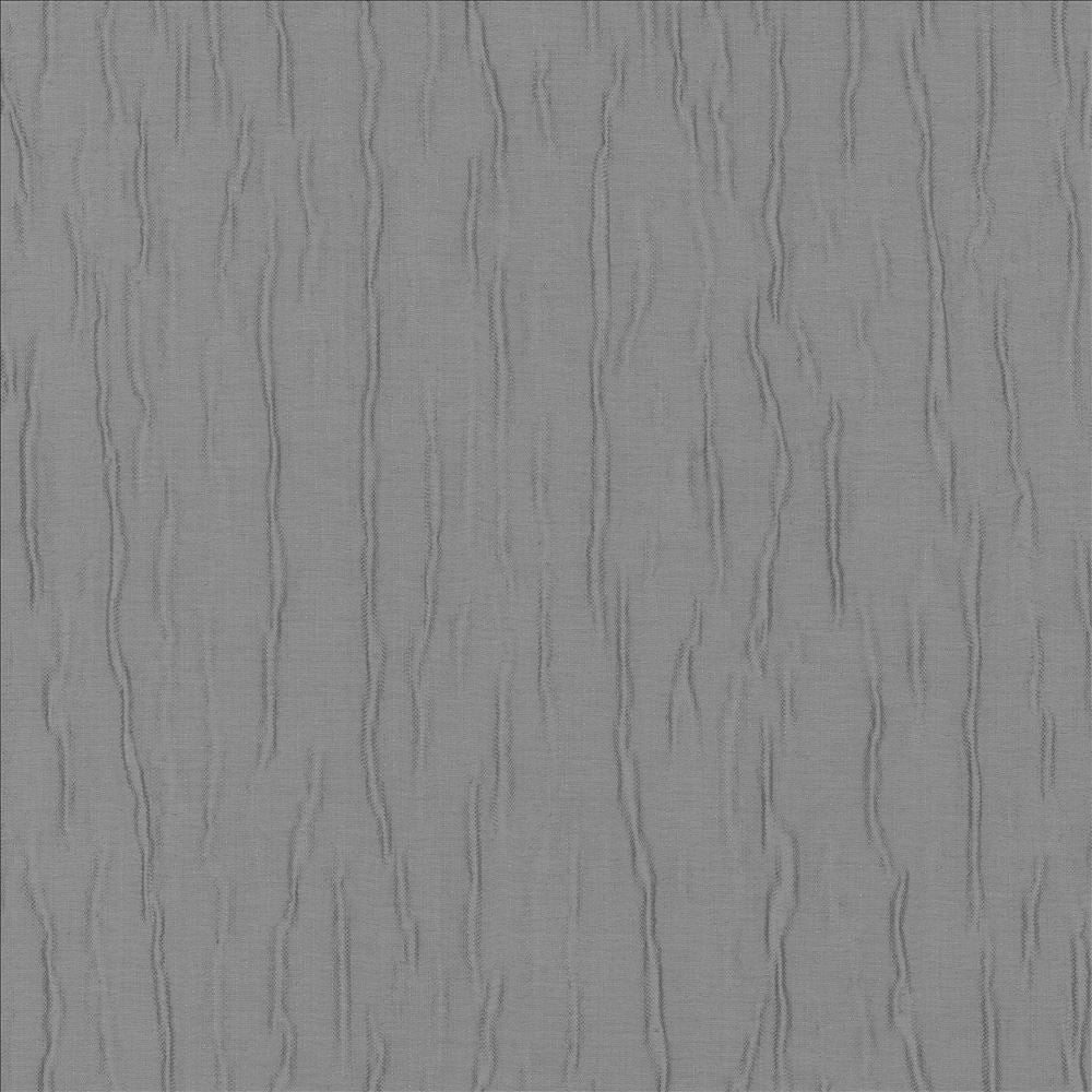 Crinkle Up Slate by Kasmir Fabric 5067 100% Polyester CHINA 15,000 Wyzenbeek Double Rubs Horizontal: 0 Inches and Vertical: 0 Inches 56 - 57 - Fabric Carolina -