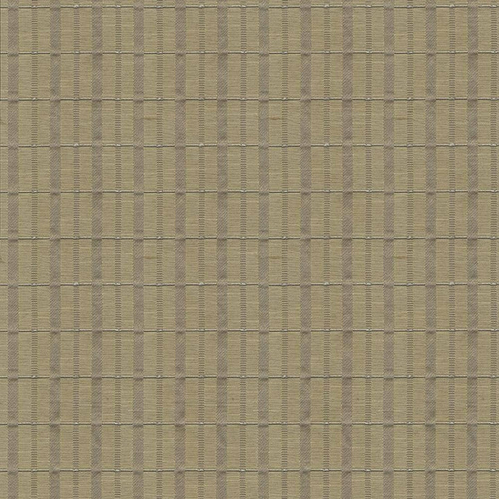 Crisscross Plaid Flax by Kasmir Fabric 1424 79% Polyester 14% Rayon 7% Cotton USA 36,000 Wyzenbeek Double Rubs H: 1 3/8 inches, V:1 4/8 inches 56 - 57 - Fabric Carolina - Kasmir