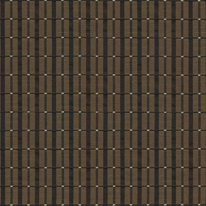 Crisscross Plaid Noir by Kasmir Fabric 1424 79% Polyester 14% Rayon 7% Cotton USA 36,000 Wyzenbeek Double Rubs H: 1 3/8 inches, V:1 4/8 inches 56 - 57 - Fabric Carolina - Kasmir