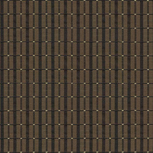 Crisscross Plaid Noir by Kasmir Fabric