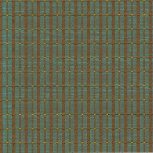 Crisscross Plaid Teal by Kasmir Fabric