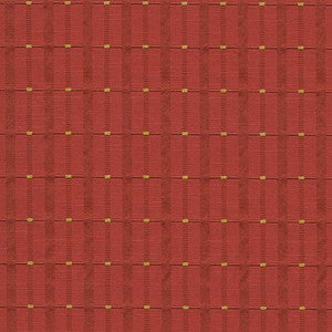 Crisscross Plaid Tomato by Kasmir Fabric