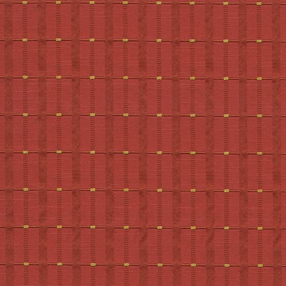 Crisscross Plaid Tomato by Kasmir Fabric 1423 79% Polyester
14% Rayon
7% Cotton
 USA 36,000 Wyzenbeek Double Rubs </p><p>Repeat: Horizontal: 1 3/8 inches and Vertical: 1 4/8 inches 56 - Fabric Carolina -
