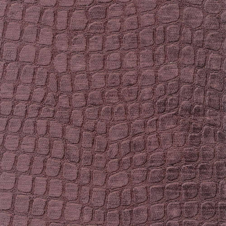 Croc Amethyst by Kasmir Fabric 1422 100% Polyester CHINA 60,000 Wyzenbeek Double Rubs H: 6 6/8 inches, V:13 6/8 inches 54 - Fabric Carolina - Kasmir
