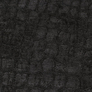 Croc Black by Kasmir Fabric