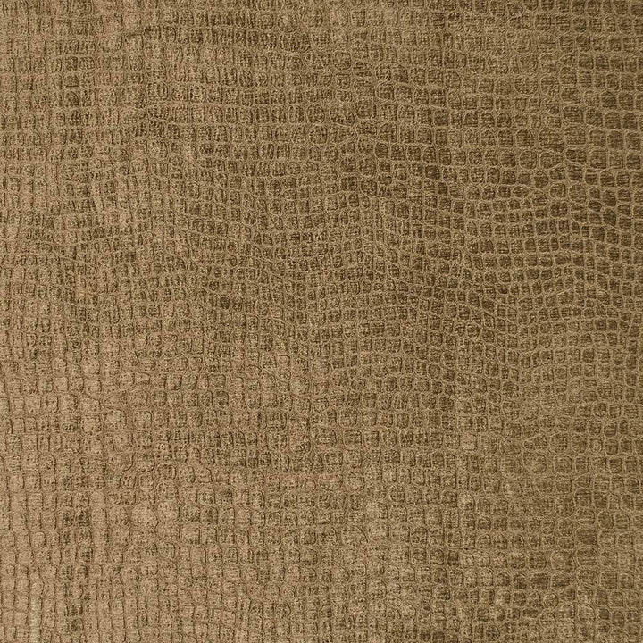 Croc Caramel by Kasmir Fabric 1364 100% Polyester CHINA 60,000 Wyzenbeek Double Rubs H: 6 6/8 inches, V:13 6/8 inches 54 - Fabric Carolina - Kasmir