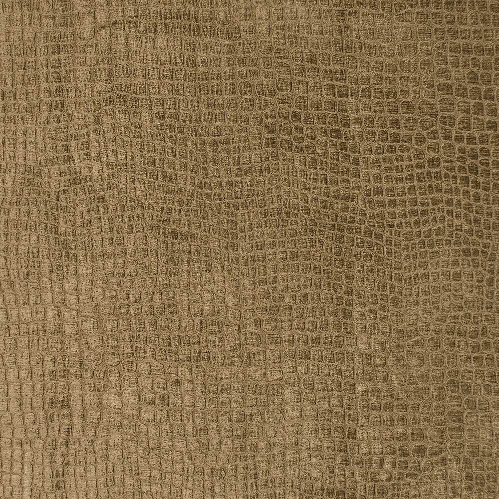 Croc Caramel  by Kasmir Fabric See sample 100% Polyester
 CHINA 60,000 Wyzenbeek Double Rubs </p><p>Repeat: Horizontal: 6 6/8 inches and Vertical: 13 6/8 inches 54  - Fabric Carolina -