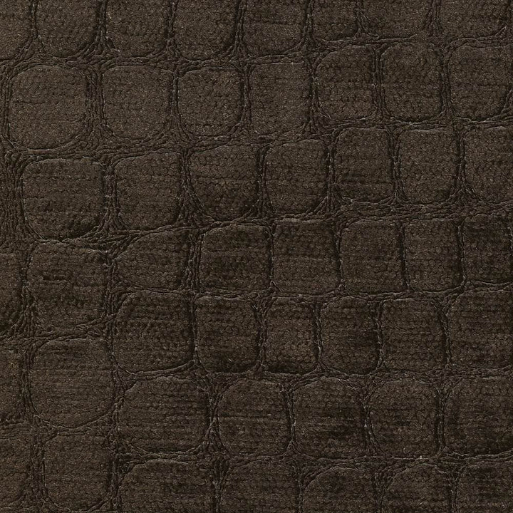 Croc Chocolate by Kasmir Fabric 1422 100% Polyester
 CHINA 60,000 Wyzenbeek Double Rubs </p><p>Repeat: Horizontal: 6 6/8 inches and Vertical: 13 6/8 inches 54 - Fabric Carolina -