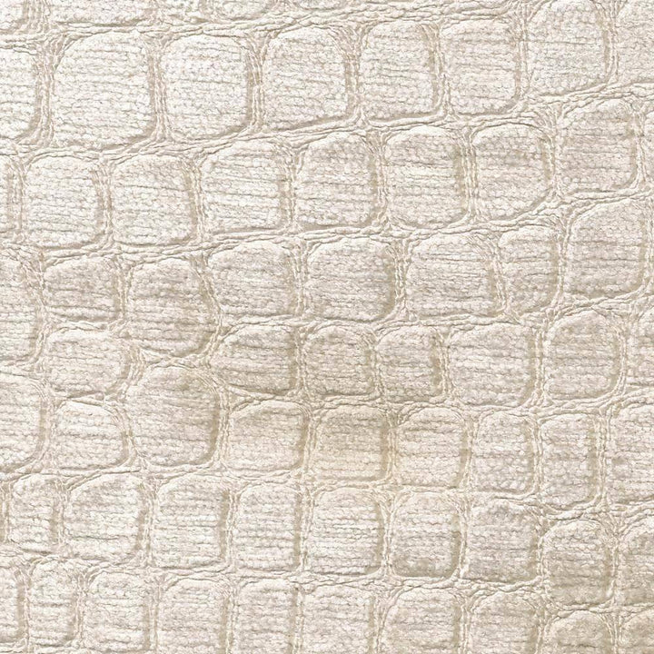 Croc Frost by Kasmir Fabric 1422 100% Polyester CHINA 60,000 Wyzenbeek Double Rubs H: 6 6/8 inches, V:13 6/8 inches 54 - Fabric Carolina - Kasmir
