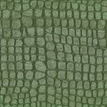 Croc Jade by Kasmir Fabric 1422 100% Polyester CHINA 60,000 Wyzenbeek Double Rubs H: 6 6/8 inches, V: 13 6/8 inches 54 - Fabric Carolina - Kasmir