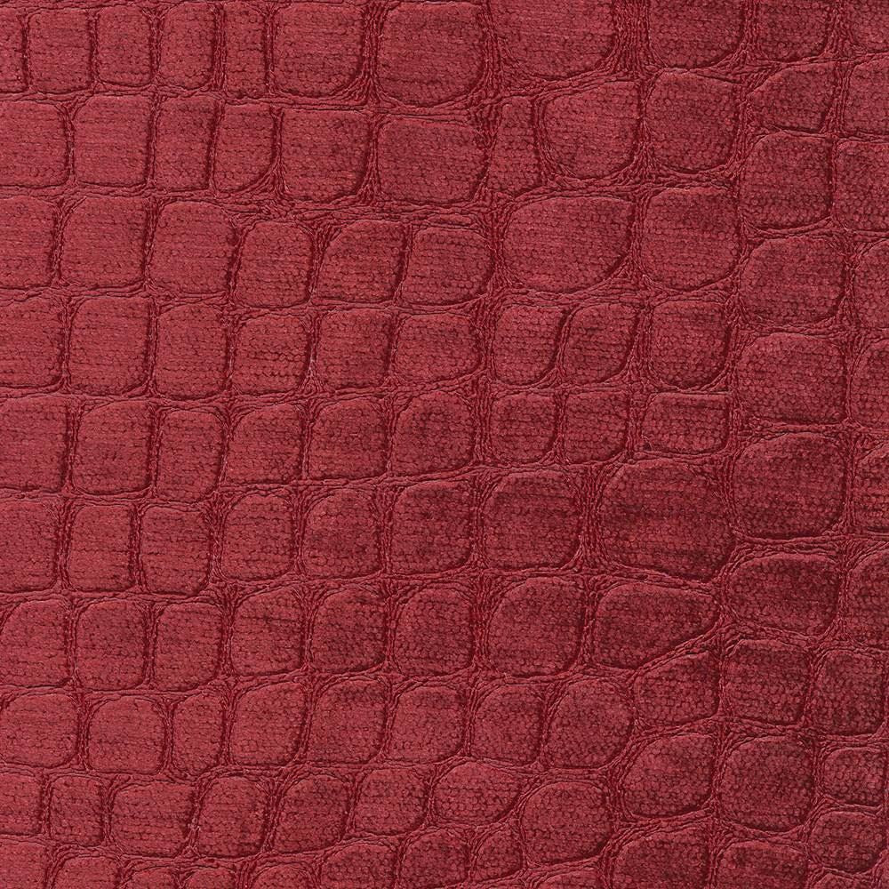 Croc Merlot by Kasmir Fabric 1422 100% Polyester CHINA 60,000 Wyzenbeek Double Rubs Horizontal: 6 6/8 inches and Vertical: 13 6/8 inches 54 - Fabric Carolina -