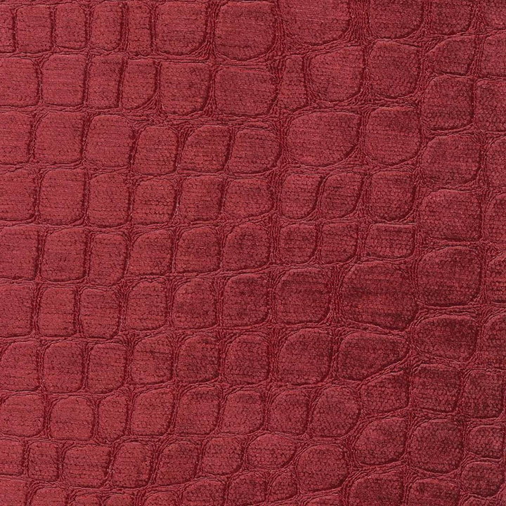 Croc Merlot by Kasmir Fabric 1422 100% Polyester CHINA 60,000 Wyzenbeek Double Rubs Horizontal: 6 6/8 inches and Vertical: 13 6/8 inches 54 - Fabric Carolina -
