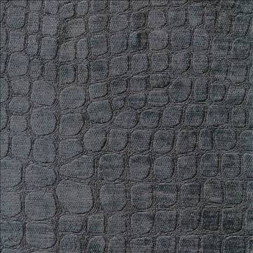 Croc Prussian by Kasmir Fabric 1422 100% Polyester CHINA 60,000 Wyzenbeek Double Rubs H: 6 6/8 inches, V: 13 6/8 inches 54 - Fabric Carolina - Kasmir