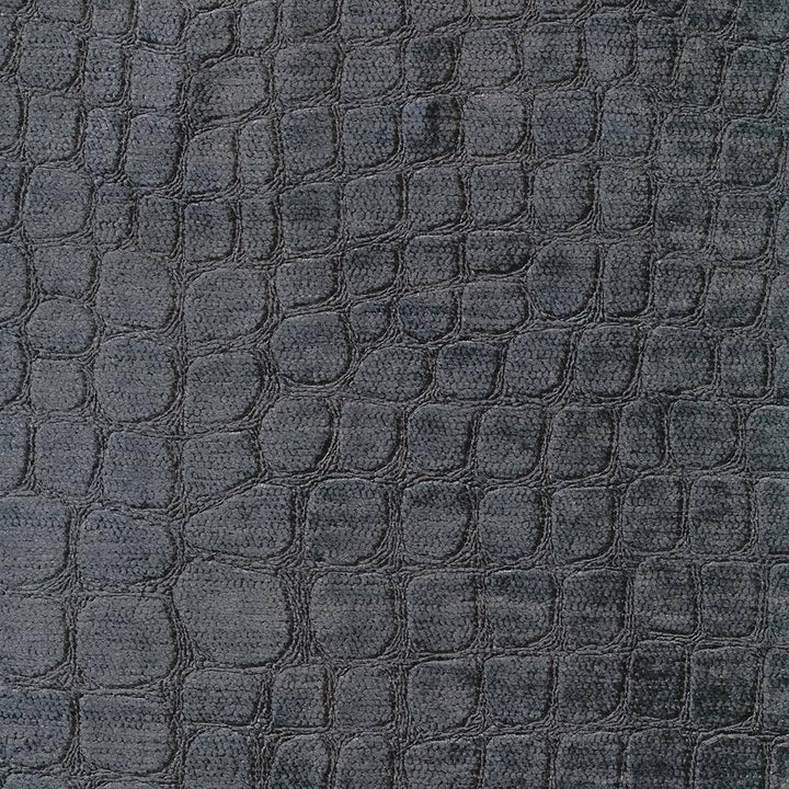 Croc Prussian by Kasmir Fabric 1388 100% Polyester CHINA 60,000 Wyzenbeek Double Rubs H: 6 6/8 inches, V:13 6/8 inches 54 - Fabric Carolina - Kasmir