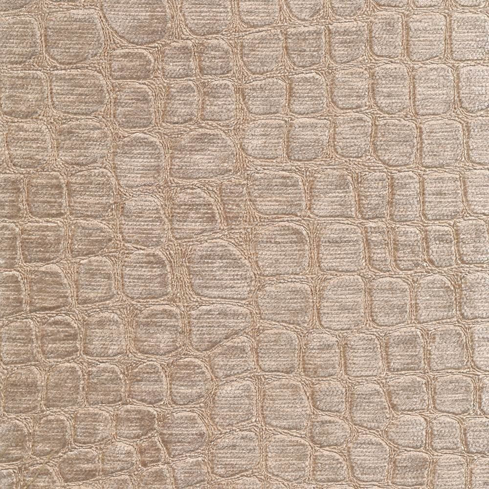 Croc Sandstone by Kasmir Fabric 1383 100% Polyester CHINA 60,000 Wyzenbeek Double Rubs Horizontal: 6 6/8 inches and Vertical: 13 6/8 inches 54 - Fabric Carolina -