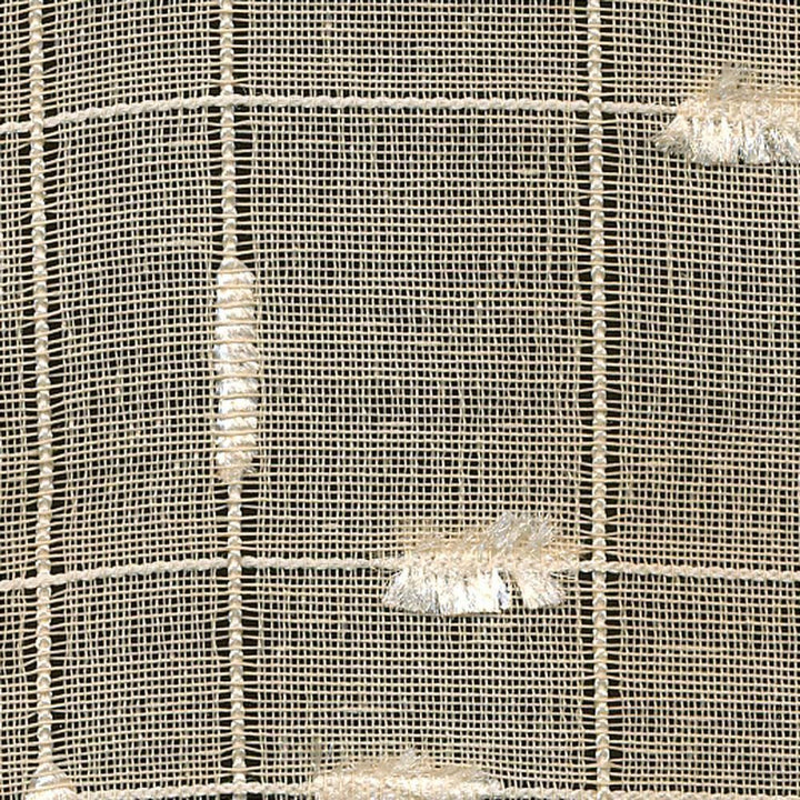 Crosstown Sheer Buff by Kasmir Fabric 5012 100% Polyester
 TURKEY Not Tested Horizontal: 4 inches and Vertical: 4 3/8 inches 59 - Fabric Carolina -