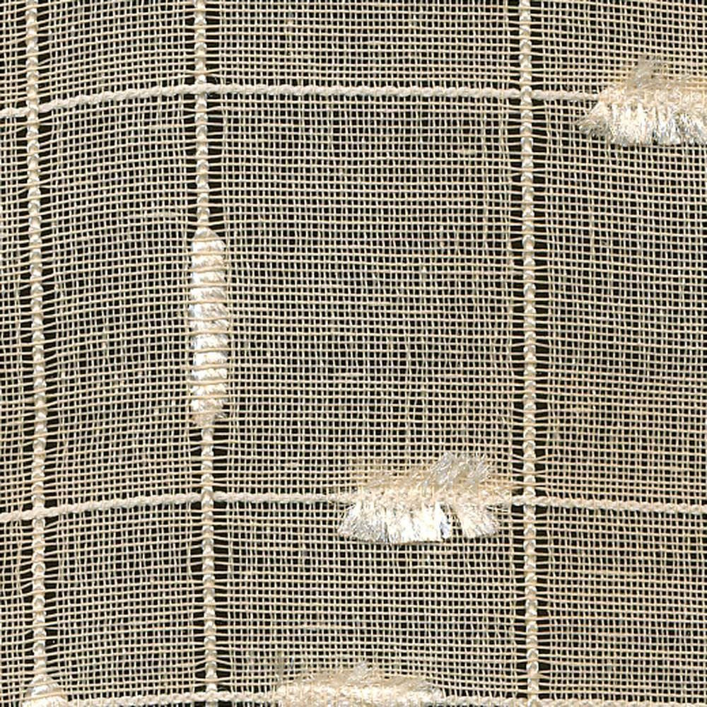 Crosstown Sheer Buff  by Kasmir Fabric See sample 100% Polyester
 TURKEY Not Tested </p><p>Repeat: Horizontal: 4 inches and Vertical: 4 3/8 inches 59  - Fabric Carolina -