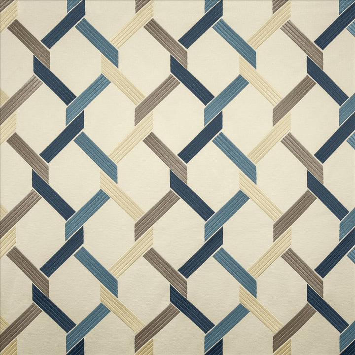Crosswise Navy by Kasmir Fabric 5143 100% Polyester
 INDIA 30,000 Wyzenbeek Double Rubs </p><p>Repeat: Horizontal: 7 4/8 inches and Vertical: 6 2/8 inches 54 - Fabric Carolina -