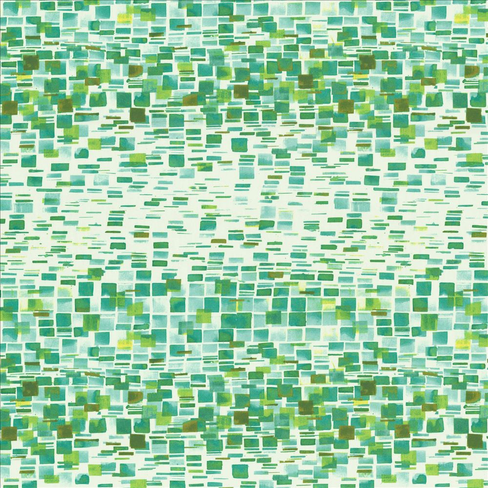 Cubic Green by Kasmir Fabric 5154 100% Cotton
 SPAIN 51,000 Wyzenbeek Double Rubs Horizontal: 27 inches and Vertical: 27 inches 54 - Fabric Carolina -