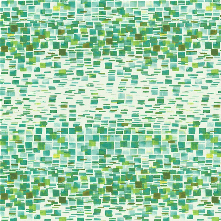 Cubic Green by Kasmir Fabric 5154 100% Cotton
 SPAIN 51,000 Wyzenbeek Double Rubs Horizontal: 27 inches and Vertical: 27 inches 54 - Fabric Carolina -