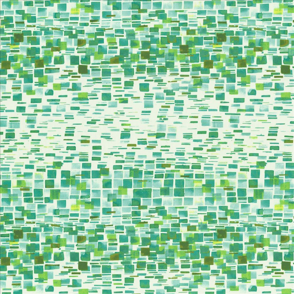 Cubic Green by Kasmir Fabric 5154 100% Cotton SPAIN 51,000 Wyzenbeek Double Rubs Horizontal: 27 inches and Vertical: 27 inches 54 - Fabric Carolina -