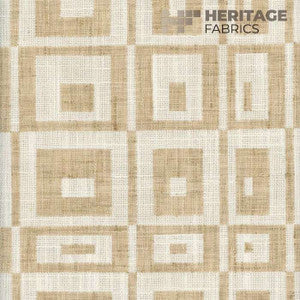 Cubic Whitelinen By Roth & Tompkins Fabric