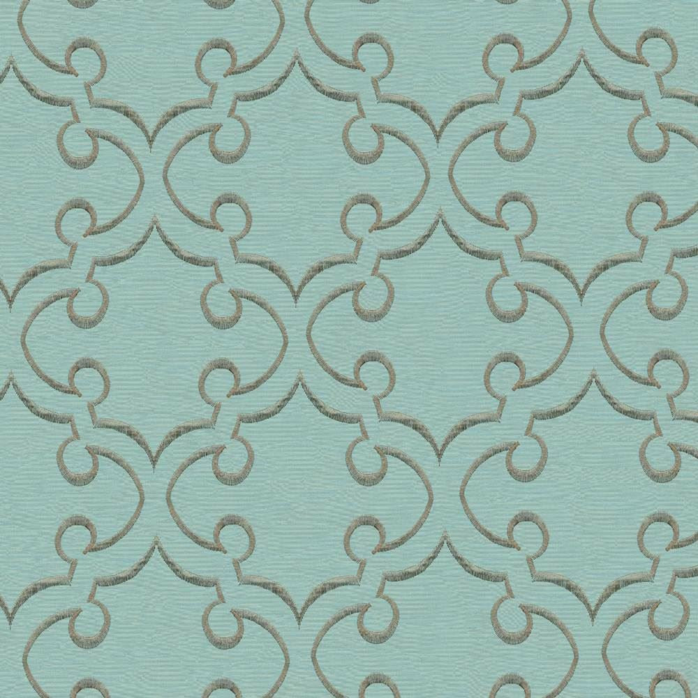 Curlique Marine by Kasmir Fabric 1366 100% Polyester
 CHINA </p><p>Repeat: Horizontal: 7 inches and Vertical: 7 6/8 inches 55 - 58 - Fabric Carolina -
