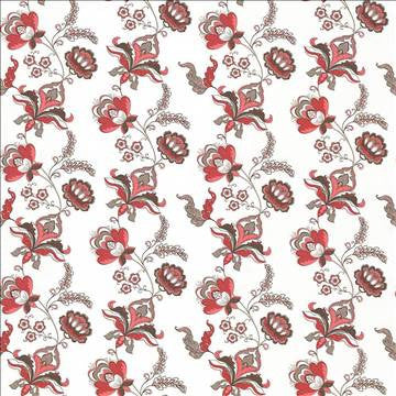 Cutting Garden Pomegranate by Kasmir Fabric 1427 100% Cotton TURKEY Not Tested H: 27 2/8 inches, V: 17 6/8 inches 55 - Fabric Carolina - Kasmir