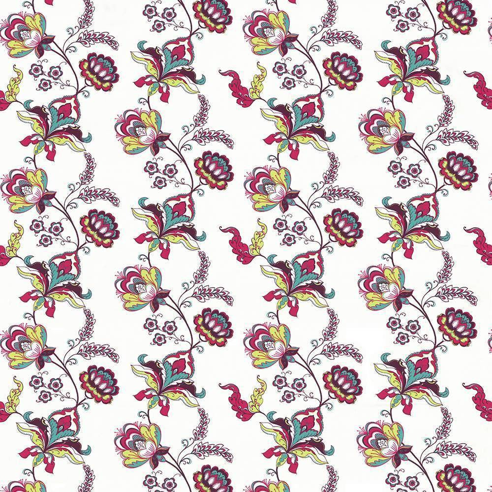 Cutting Garden Tutti Frutti by Kasmir Fabric 1427 100% Cotton TURKEY Not Tested H: 27 2/8 inches, V:17 6/8 inches 55 - Fabric Carolina - Kasmir